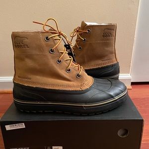 Sorel Cheyanne Metro Lace WP Winter Boots Elk/Blk